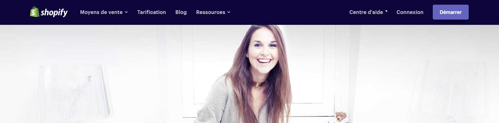 Shopify - Inscription